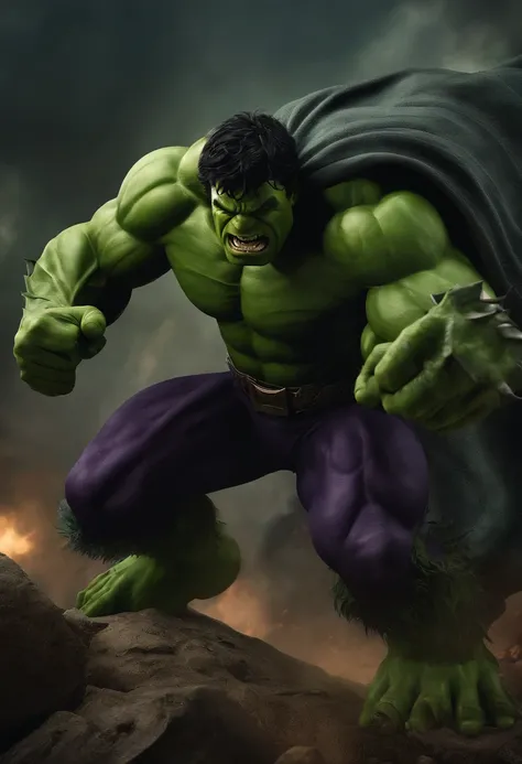 hulk disfrazado de batman