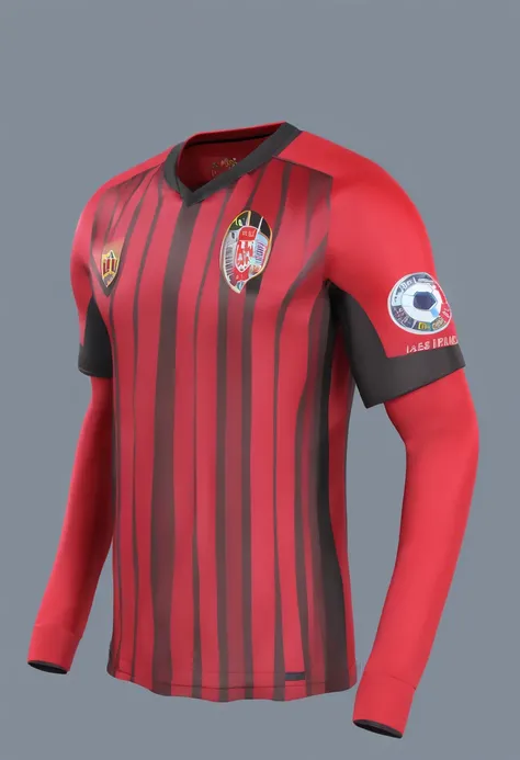 Camisa de times de futebol preta