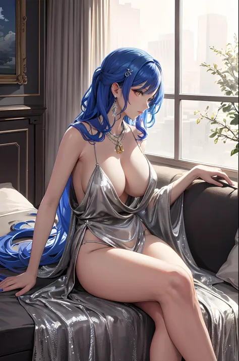 ((masterpiece, best quality)),
st. louis (luxurious wheels) (azur lane), highres, highest quallity, illustration, cinematic light, ultra detailed, detailed face, (detailed eyes), best quality, hyper detailed, masterpiece, (detailed face), large breasts, ha...