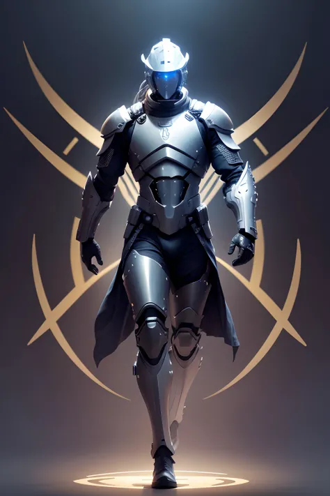 (full body) zodiac sign: Pisces, humanoid, full body military body armor, (full body)