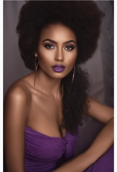 Arafed woman completely , Femme africaine,fille sexy aux yeux bruns, ultra realist, Meticulously detailed, Portrait Sophie Mudd, cheveux bruns et grands yeux, Selfie of a young woman standing, Dubai Eyes, Violet Myers, sans maquillage, maquillage naturel, ...