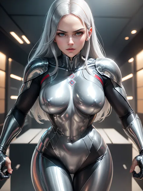 25-year-old Colossus-style woman, Piotr Rasputins alter-ego, is a comic book character from Marvel Comics. Colossus most famous power is his entire skin made of chrome-plated silver organic steel. This makes him incredibly durable, bulletproof, and increas...