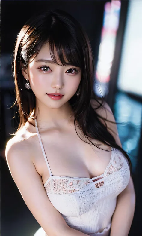 (8k, RAW photo, photorealistic:1.25) ,( lipgloss, eyelashes, gloss-face, glossy skin, best quality, ultra highres, depth of field, chromatic aberration, caustics, Broad lighting, natural shading,Kpop idol) looking at viewer with a serene and goddess-like h...