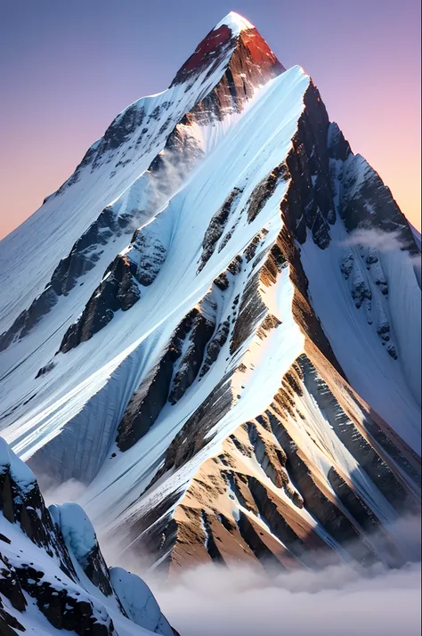 A Pixar 3D rendering of Mount Everest in all its glory, realistic and immersive, similar to the artistry of Pixar Animation Studios --auto --s2