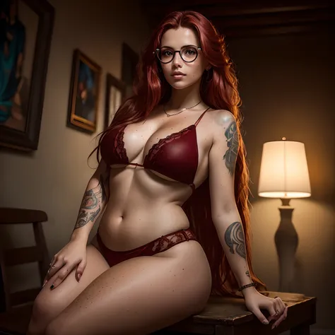 RAW 8k HDR DSLR professional photograph of three sexy gorgeous artsy Irish women, film photography, golden ratio, hyper realistic, hyper detailed,  sub surface scattering,  beautiful perfect faces, voluminous long flowing hair, bright red hair, curvy athle...