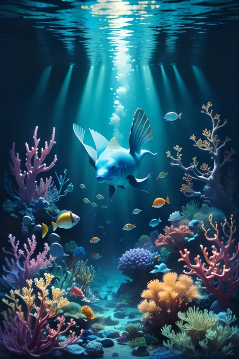 Make an enchanted underwater world