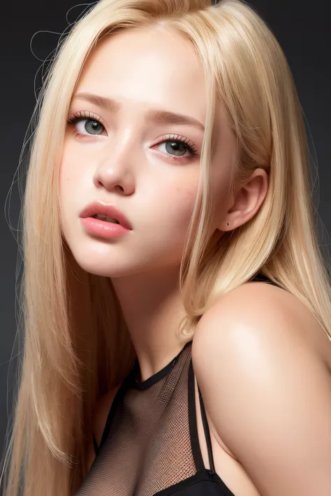 immature girl,sexy seductive style,extreme close up face,naughty look,sexually attractive,gorgeous long shiny blonde-haired,nice perfect face with soft fair skin perfect face,hyper realistic concept,8K resolution concept intricately detailed,Ultra-quality ...