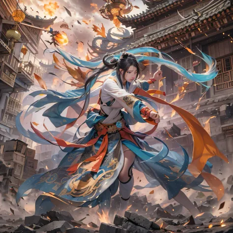 In order to obtain the oracle of fate, Demons invade the Aoba family，The leader of the demon clan personally went down to fight Ye Xingyun, But in the end, He was defeated by Ye Xingyun in one move, At the same time, King Qi, Jiang Shang, Come to Ning City...