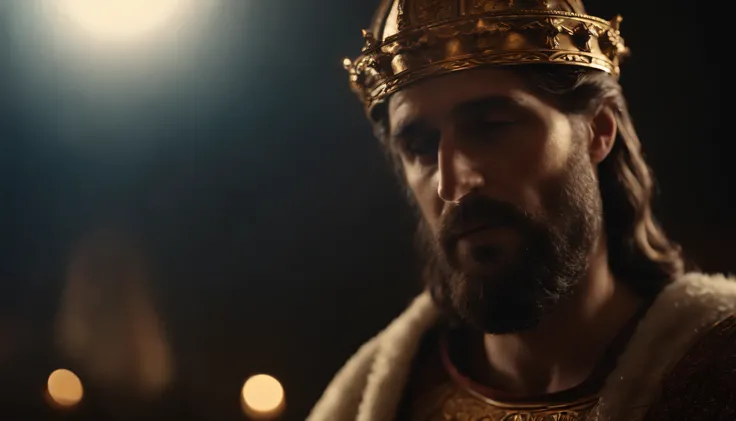 reigning of Christ on earth, be shining, realistic, 8k, cinematic