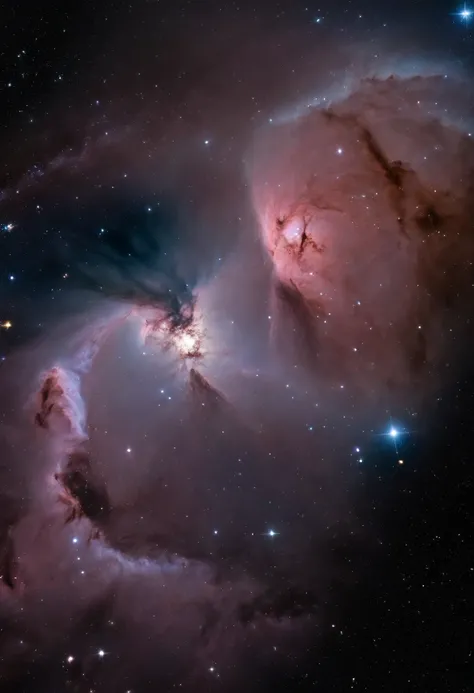 a picture、(Photorealsitic:1.4)、(hyper realisitic:1.4)、(Astrophotography:1.5)、orion nebula、kosmos