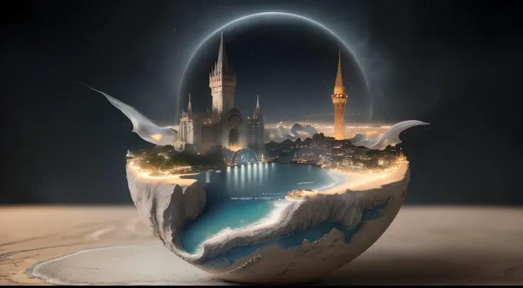 A city built on water: Númenor is an island with rings of power. Located off the western coast of Middle-earth, this vast star-shaped island is drawn from the waters by the Valar at the end of the first age, as a reward for the men who fought Morgoth. The ...