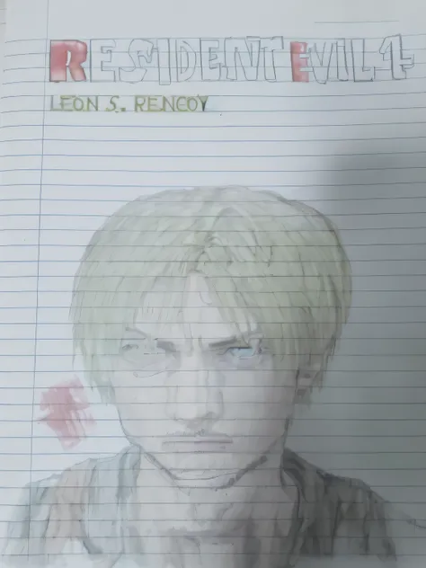 leon scott kennedy, resident evil, leon, brad pitch, loiro, olhos azuis, bonito, jovem adulto