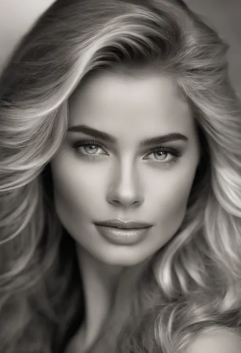 Blonde model who walks the runway in the 90s 16 years old very young teen young adult had a classic and elegant beauty. His appearance reflected a combination of delicate and striking features. Here is a more detailed description to create an ultra-realist...