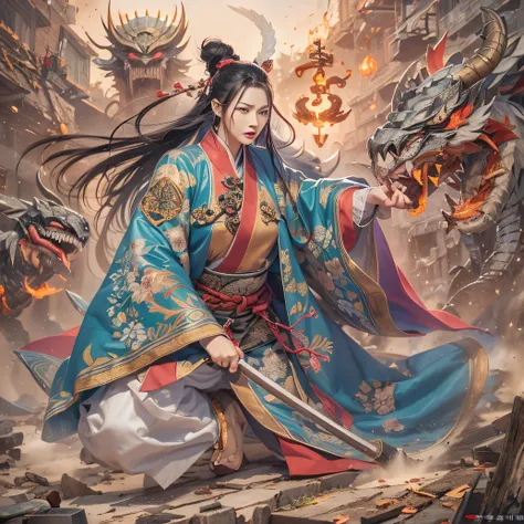 In order to obtain the oracle of fate, Demons invade the Aoba family，The leader of the demon clan personally went down to fight Ye Xingyun, But in the end, He was defeated by Ye Xingyun in one move, At the same time, King Qi, Jiang Shang, Come to Ningcheng...