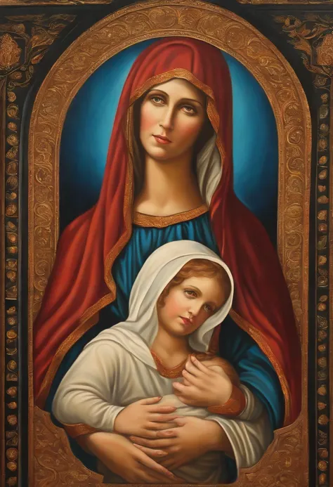 painting of Mary, mother of God