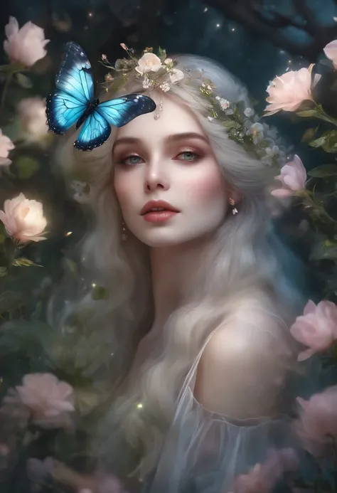 (full prompt without prefix)
lunar moth girl, beautiful detailed eyes, beautiful detailed lips, extremely detailed eyes and face, long eyelashes, fairy-like appearance, ethereal beauty, delicate wings, soft and graceful movements, glowing and shimmering in...