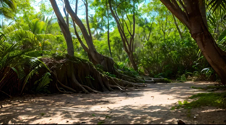 caribe, reggae, island, regueiro guerreiro, 8k, hi definition, nature, music roots, raizes de arvores, Trees with exposed roots. jah. mestre, velho regueiro,