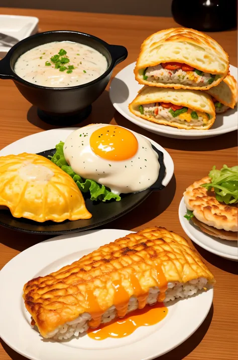 Chicken Nanban、Tartar sauce、Omurice、Looks delicious、