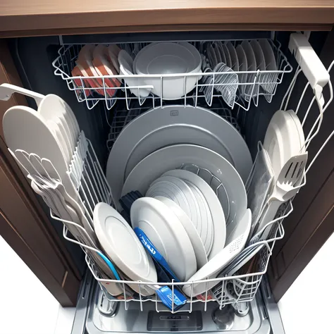 dishwasher self cleaning filter with Gather Your Supplies