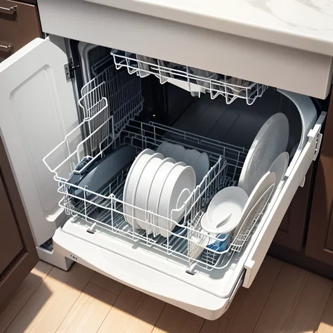 dishwasher self-cleaning filter with Modern Minimalist Design