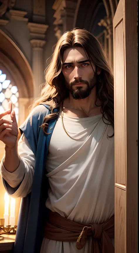 homem Jesus, Deus, amavel, prospero, full HD 4k