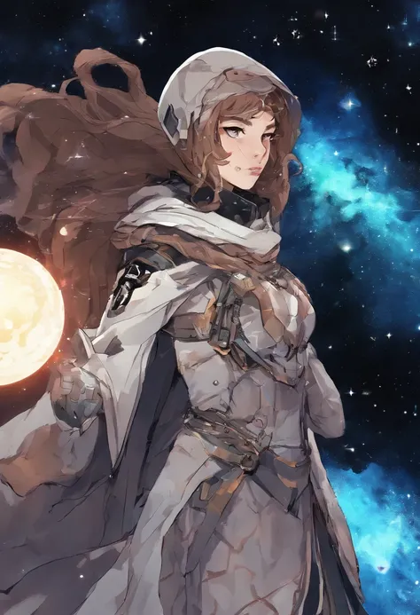 SHINHAIT, SINGLE BRAID, SIDE BRAID
GREY EYES
CLOAK, ROBE, BROWN SHIRT, VAMBRACES, BLACK GLOVES, BELT
HOOD UP
HOOD DOWN