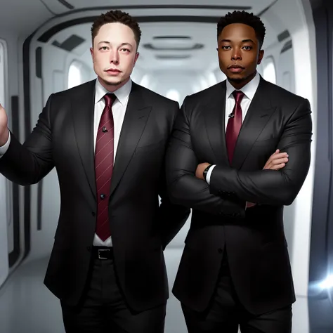 Black Elon musk