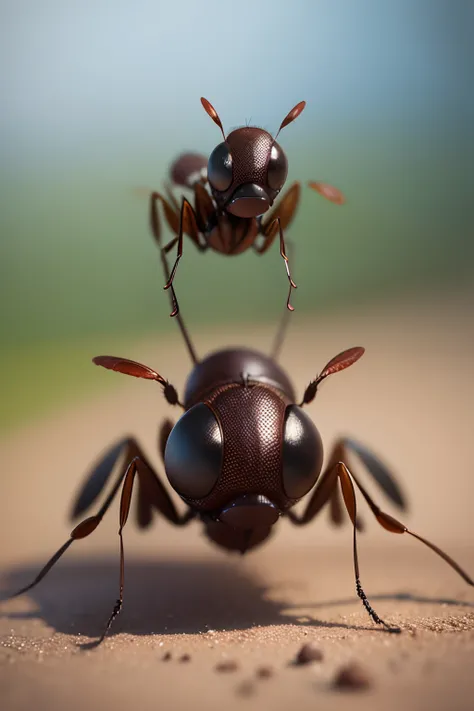 realistic,8k,RAW photo, best quality, flying ants