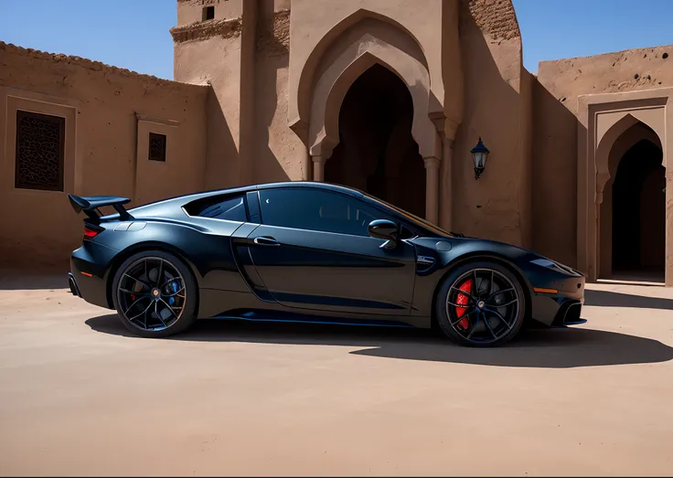 Super car , junte black , couleur black , m4a1 , in morocco