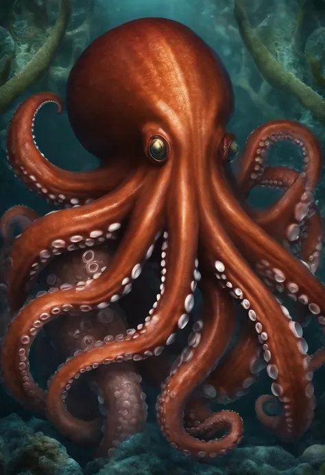 octapus with penis for tentacles