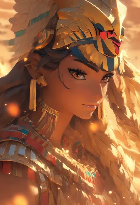 (((poserh))) best quality, ultra-high resolution, CG detalhado 4K, piece of master,poserh,poseri,poser,Typhonic Beast, Deus do Caos, egyptian clothes,Egyptian mythology, deserto, esthetic, ((Egyptian god) ), Beautiful image, centralizado na tela