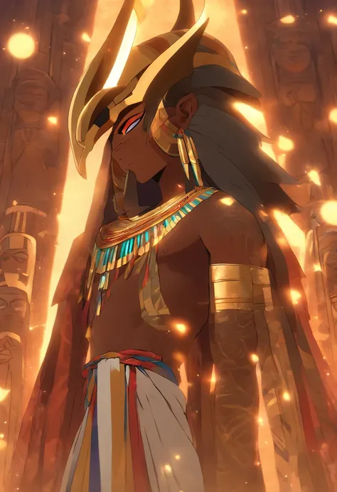 (((poserh))) best quality, ultra-high resolution, CG detalhado 4K, piece of master,poserh,poseri,poser,Typhonic Beast, Deus do Caos, egyptian clothes,Egyptian mythology, deserto, esthetic, ((Egyptian god) ), Beautiful image, centralizado na tela