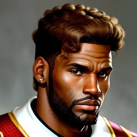 Lebron with a toupee