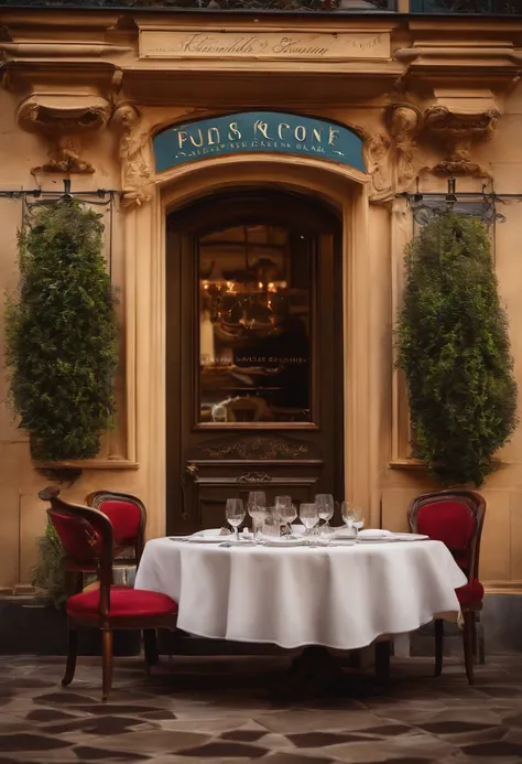 Logo of a fine French restaurant