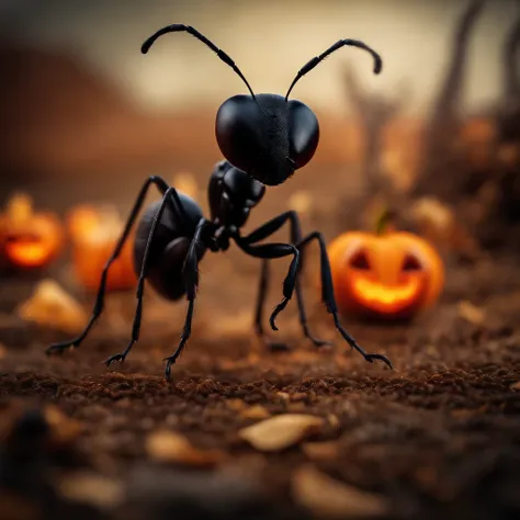 an ant in Halloween