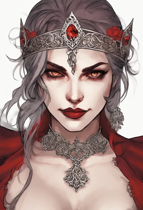 vampire queen, mature, age 44, red lips, round face, pretty face, big natural tits, big round ass, tattoos, pale skin, drinking glass of wine, sexy outfit, inside of nightclub, choker, bobcut, angry look, mature face, tramp stamp, tattoos