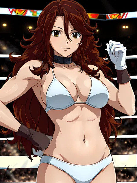 hug, Elegant lady, (upper body only), anime style: 1.8, anime drawing, ultra detailed face, ultra detailed body, 4k, Sumergai Lee Noriega, (standing), best quality, anime style, hires, highest definition, digital blending, bold drawing lines, ((wwe diva), ...