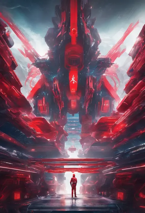 Chinese spirit，Red spirit，Sci-fi cyber，South Tianmen Project