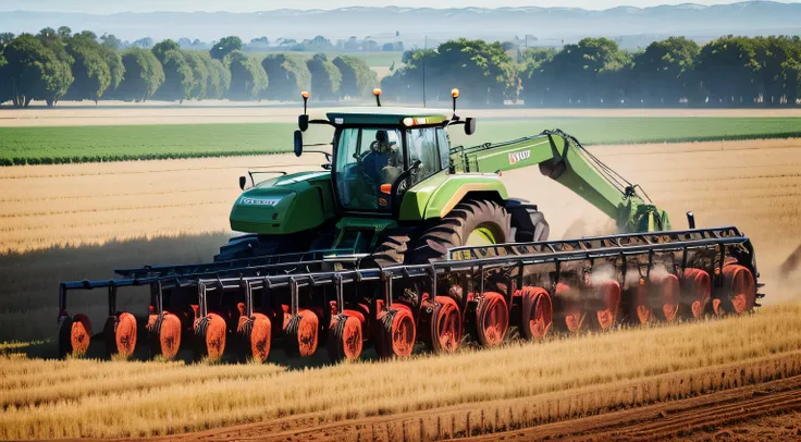 modern agriculture machines