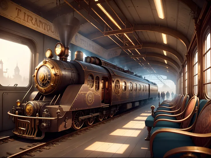 Train, ((Steampunk))