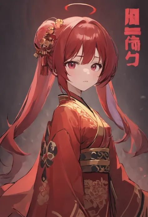 Appearance: Hu Tao is a young woman with a petite and slender figure. She often wears traditional attire inspired by the clothing of the Wangsheng Funeral Parlor, which includes a black and red color scheme.

Hair: She has long, flowing twin-tails, and dar...