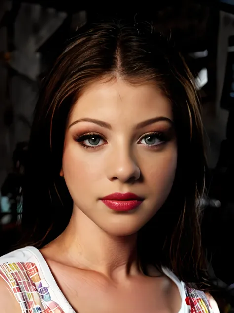 michelle trachtenberg, bigfaketits, nfsw, obra-prima de trabalho, alta qualidade, 4k, belo design, brilhante, foto premiada, ext...