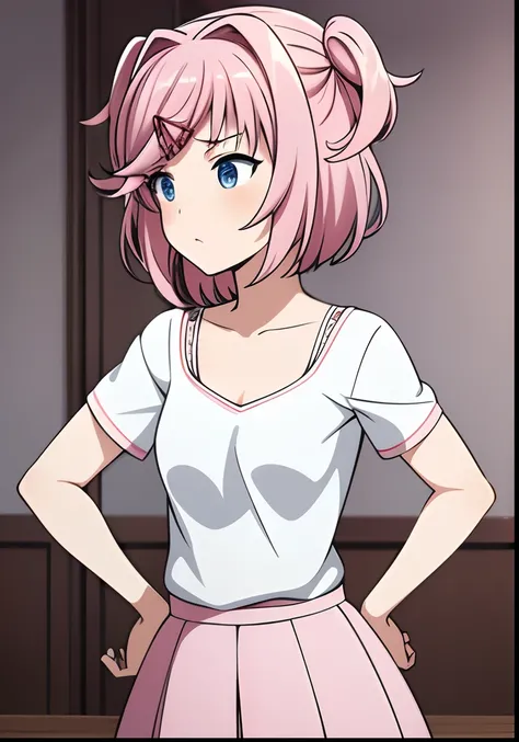 Repaint the scenery the same, only better, repintar natsuki de doki doki literature club, Same clothes only better