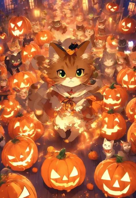 Cat Halloween Party