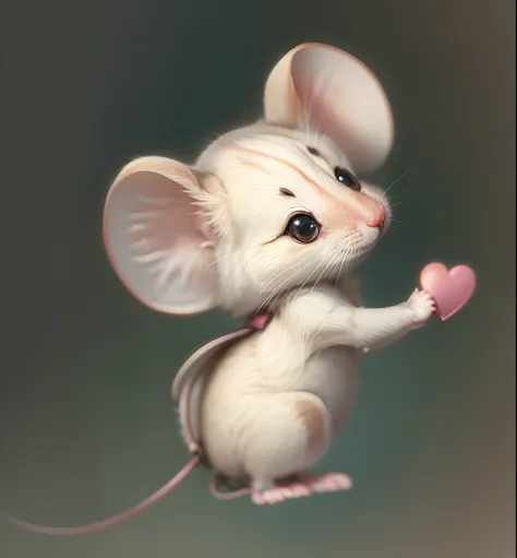 Mouse with a heart