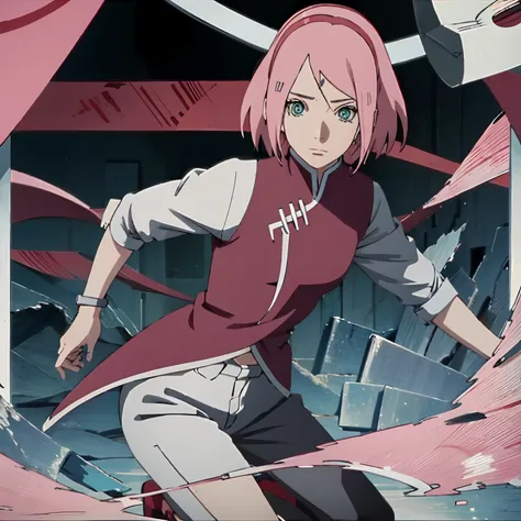 Rostro de sakura haruno