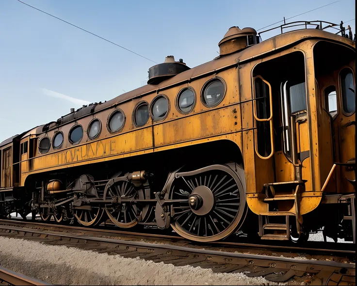 Hate valve, steampunk, train