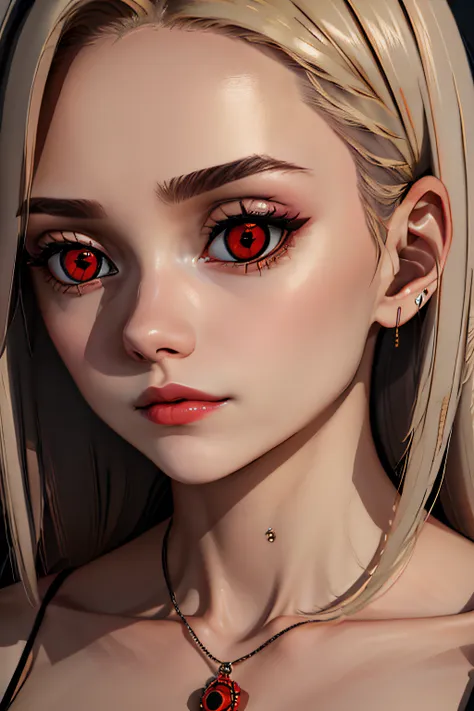 (melhor qualidade, 8k, 32k, obra prima, UHD: 1.2), Photo of an amazing beautiful European woman, pele branca, red-lips, "lindos OLHOS DE SHARINGAN ITACHI UCHIRRA" seios grandes, cabelo bob muito curto, tiro de corpo inteiro, Foco facial, Oversized_sweater,...