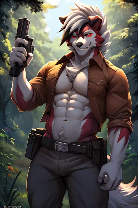 seguro, beautiful, incredible, impressionante, poster, sozinho, (twilight lycanroc), antro, clothes, usando roupas da segunda gu...