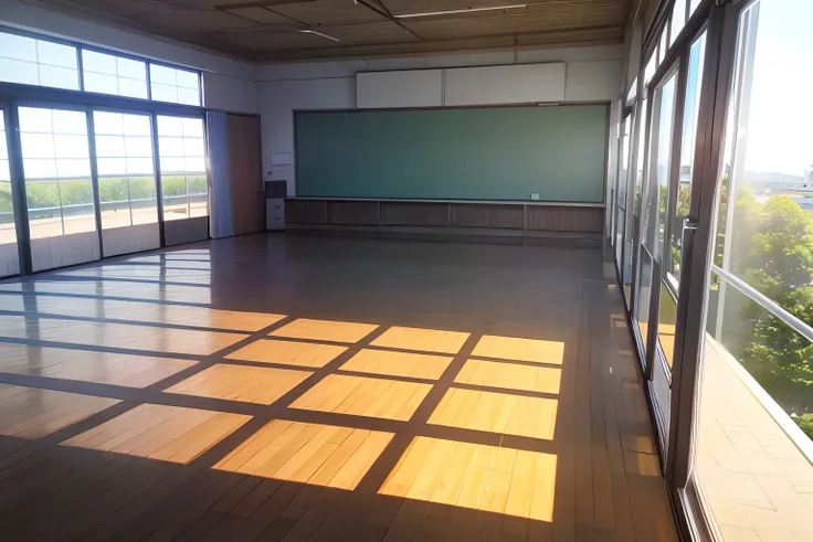 ‎Classroom、in a panoramic view，no roles，niji，Empty